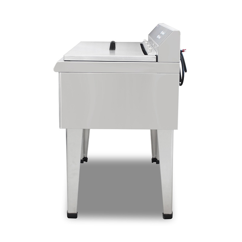 Freidora derecha comercial eléctrica del acero inoxidable del panel de control de computadora