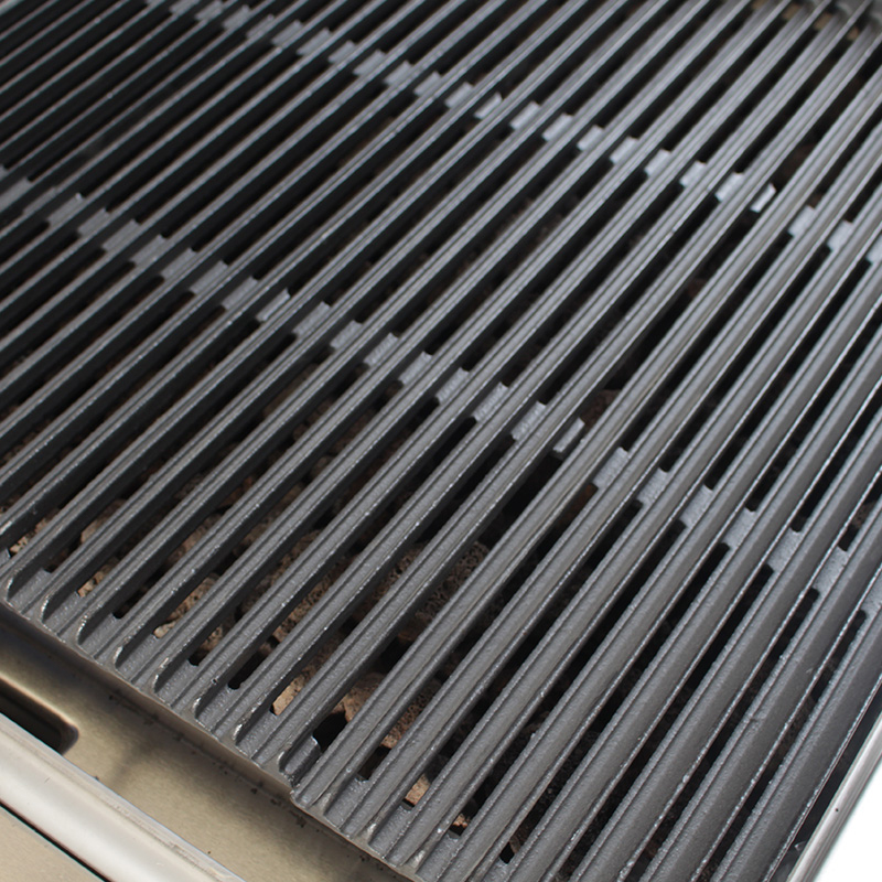 Máquina de cocina interior y exterior con parrilla de piedra volcánica de gas natural/GLP