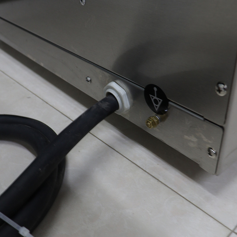 Parrilla de Contacto Eléctrica Comercial de Acero Inoxidable Para Bistec