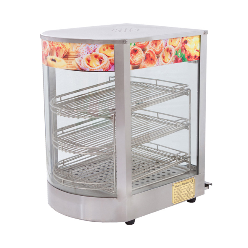 Máquina calentadora de tartas de huevo de cocina comercial de acero inoxidable