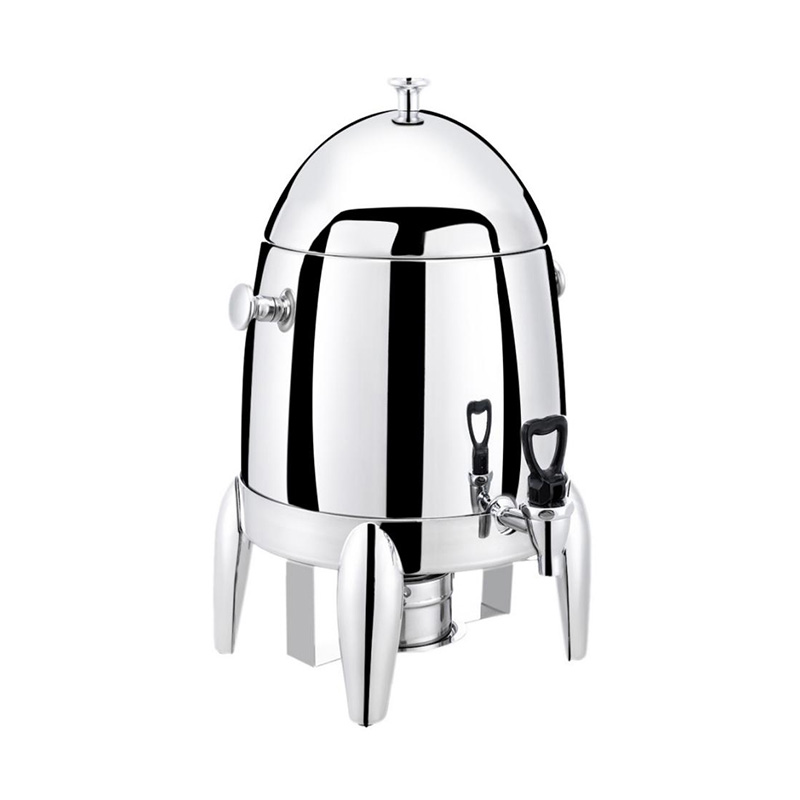 Urna comercial de acero inoxidable para café/té con leche