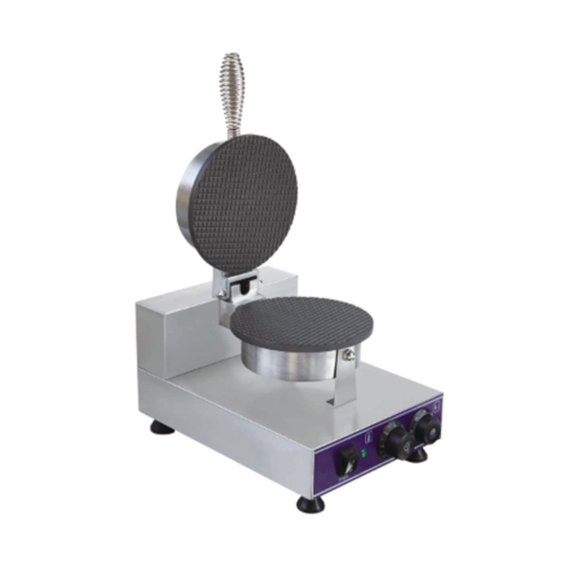 Máquina eléctrica para hacer gofres de restaurante comercial de acero inoxidable