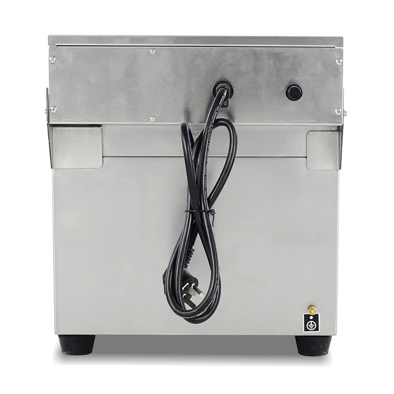 Panel de control por computadora Freidora comercial eléctrica de acero inoxidable para encimera