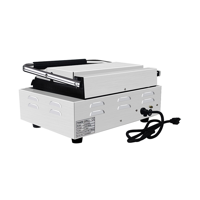 Máquina de cocina eléctrica comercial de acero inoxidable para Panini 