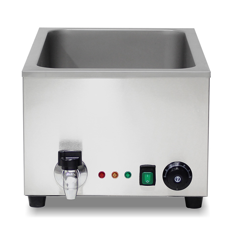 Baño María Eléctrico Comercial de Acero Inoxidable con Protección Contra Secado