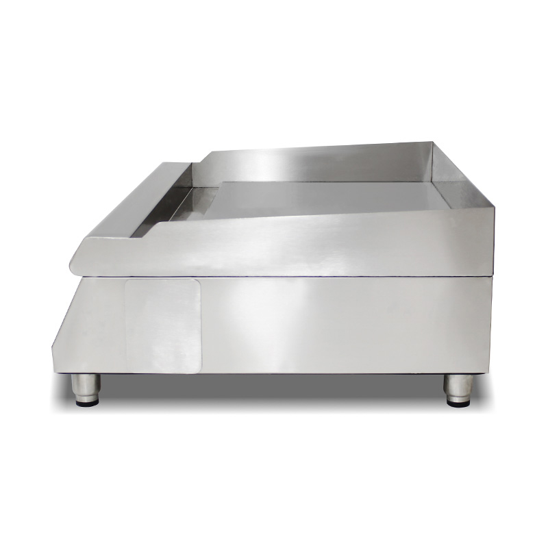 Plancha Eléctrica Comercial de Acero Inoxidable con Panel de Control Integrado por Computadora