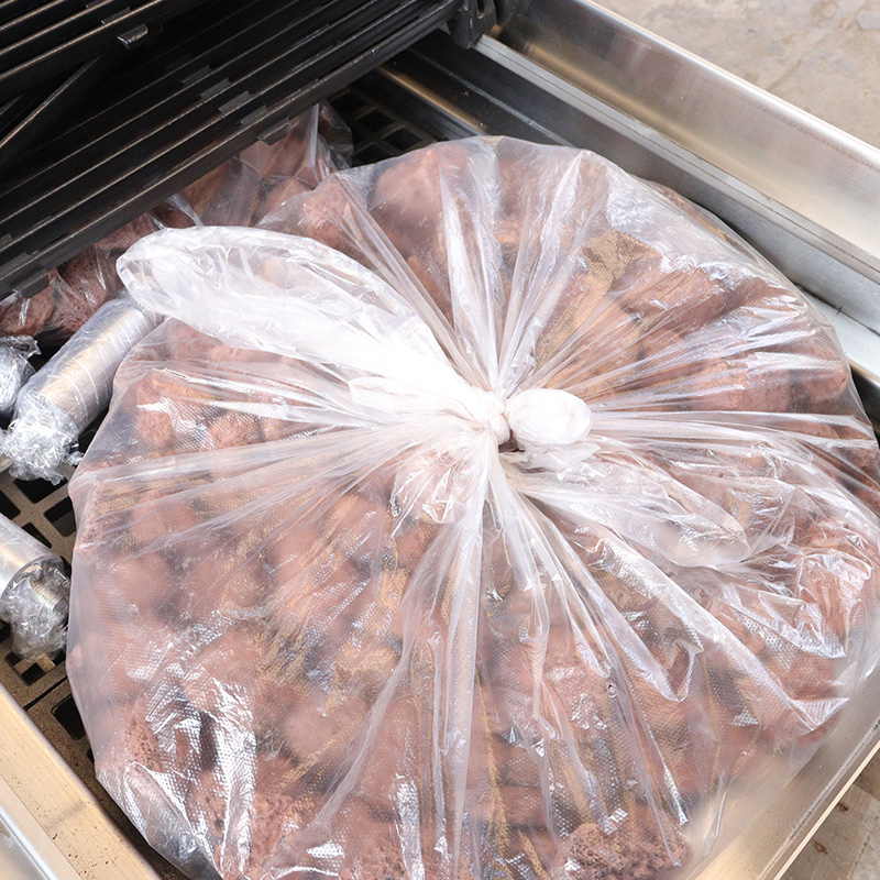 Parrilla de piedra volcánica de gas natural/GLP con quemadores, máquina de cocina interior y exterior