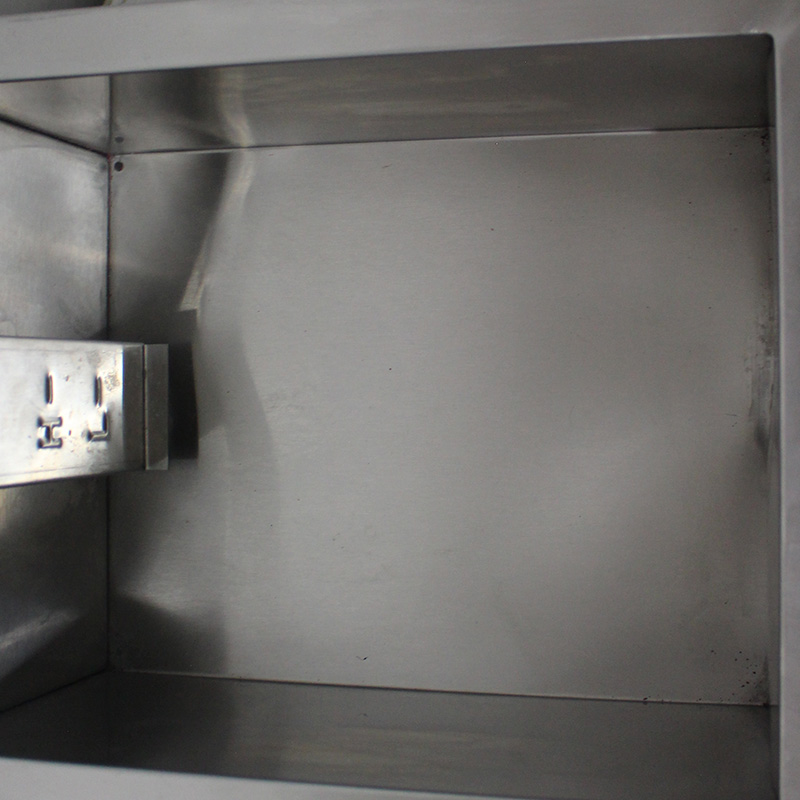 Freidora comercial de acero inoxidable a gas natural y GLP con válvula