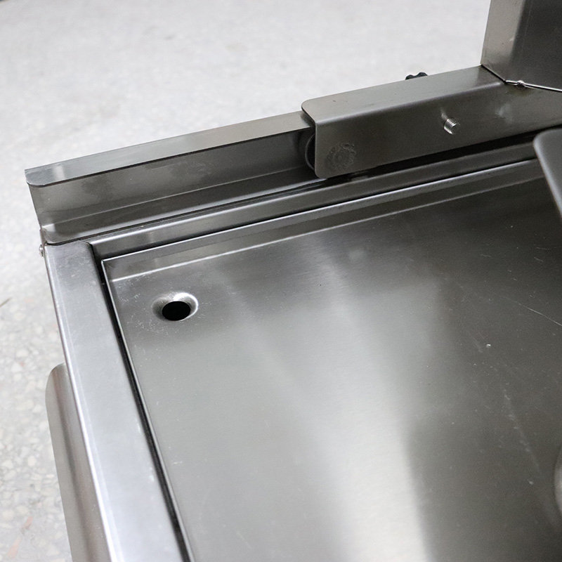 Máquina comercial de cocina con parrilla Shawarma de gas natural/GLP de acero inoxidable