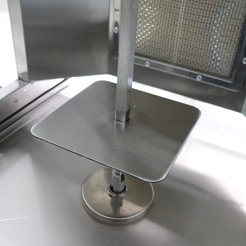 Máquina comercial de cocina con parrilla Shawarma de gas natural/GLP de acero inoxidable