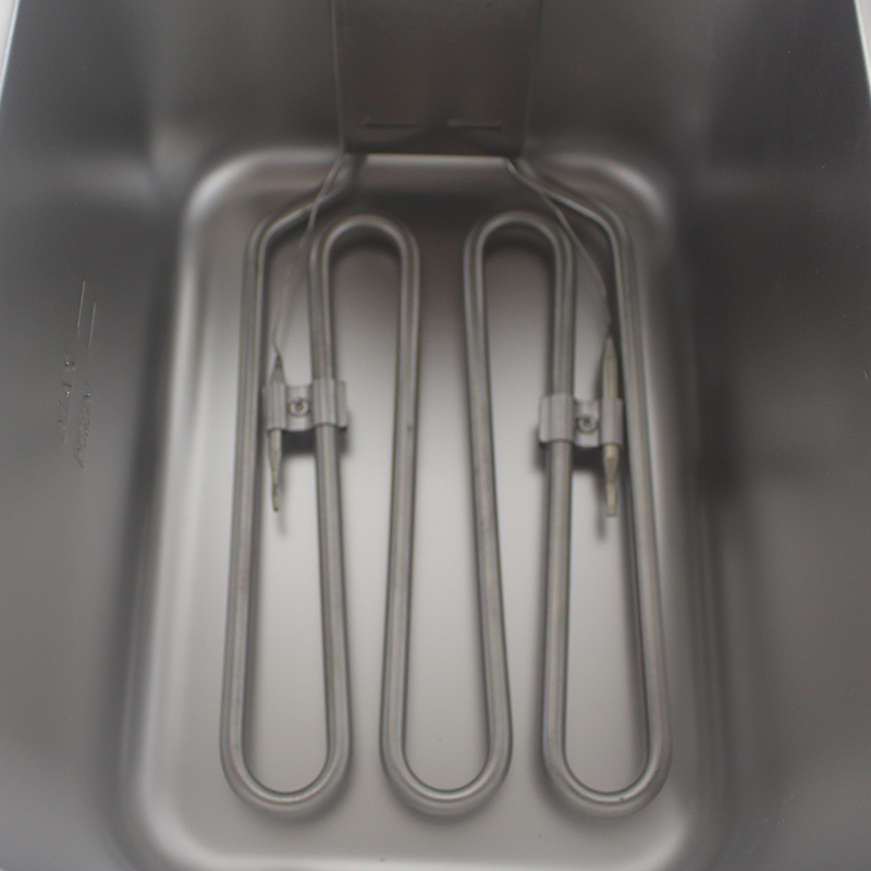 Freidora de encimera comercial eléctrica de acero inoxidable