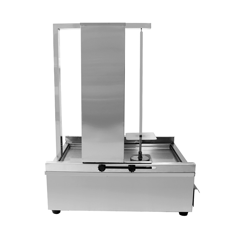 Máquina comercial de cocina con parrilla Shawarma de gas natural/GLP de acero inoxidable