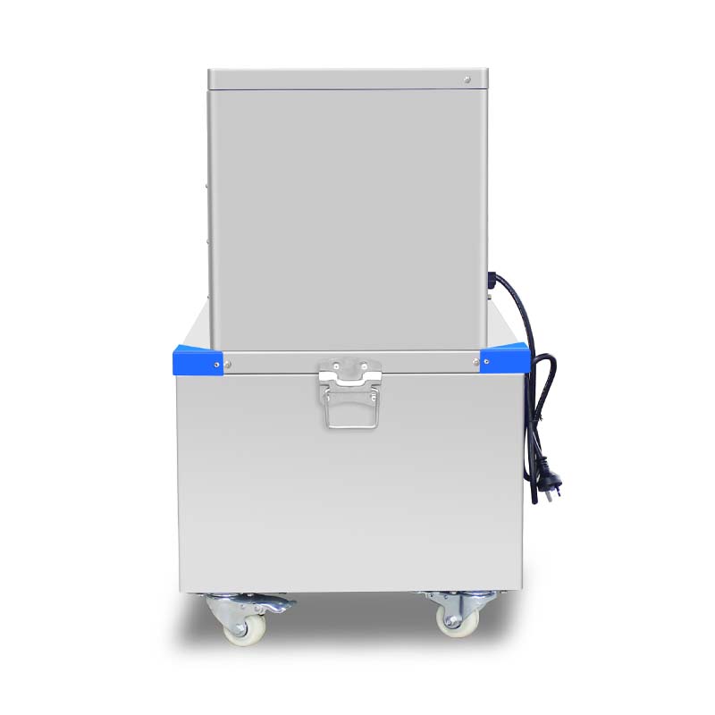 Escaldadora y desplumadora de pollos eléctrica de acero inoxidable para procesamiento de aves de corral