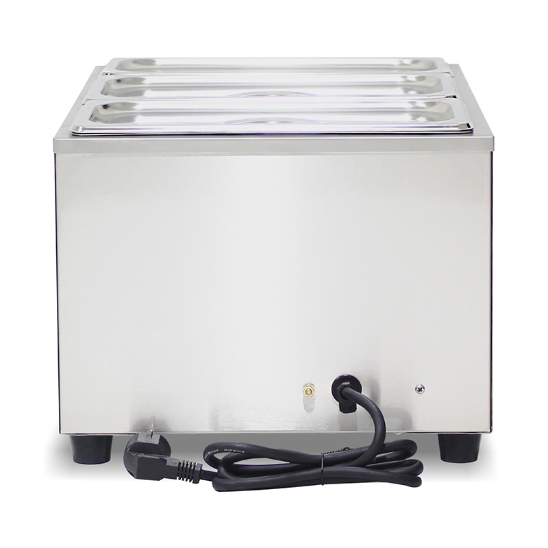 Baño María Eléctrico Comercial de Acero Inoxidable con Protección Contra Secado