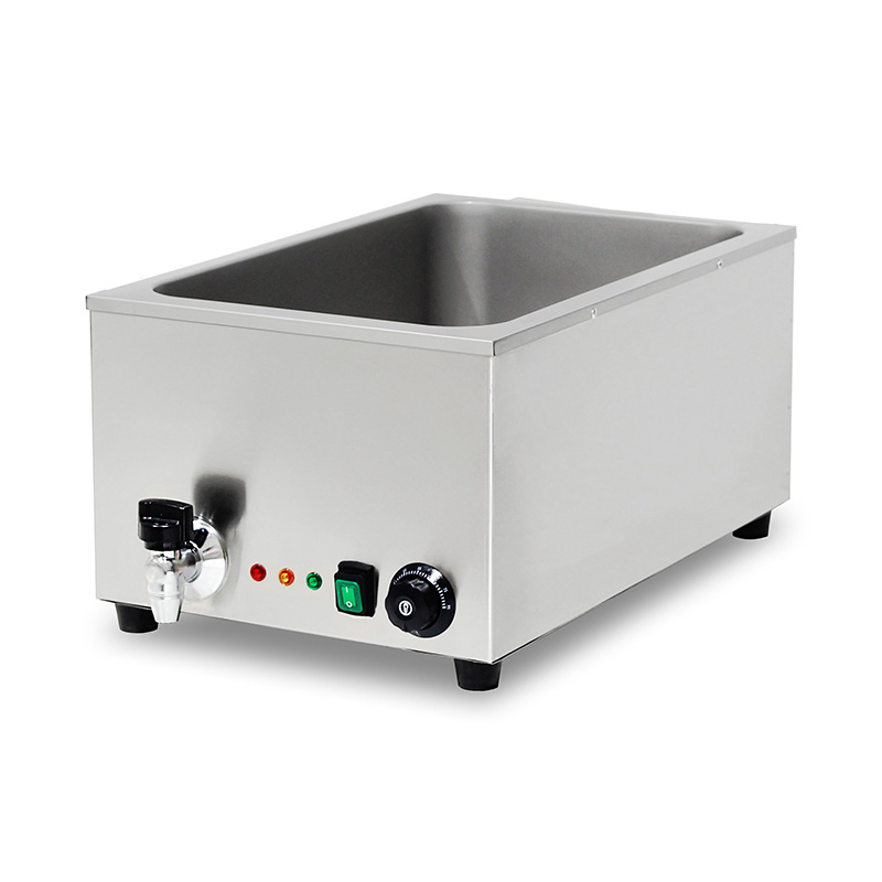 Baño María Eléctrico Comercial de Acero Inoxidable con Protección Contra Secado
