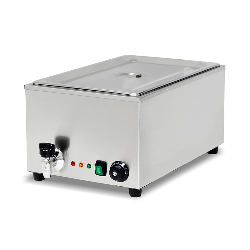 Baño María Eléctrico Comercial de Acero Inoxidable con Protección Contra Secado