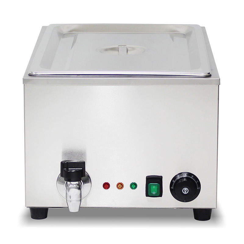 Baño María Eléctrico Comercial de Acero Inoxidable con Protección Contra Secado