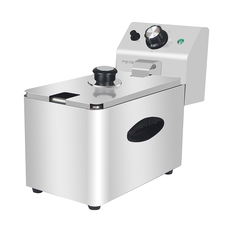 Freidora de encimera comercial eléctrica de acero inoxidable