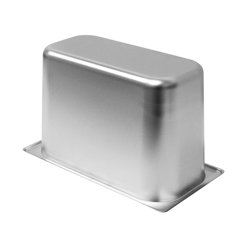 Recipiente/bandeja GN de cocina comercial de acero inoxidable