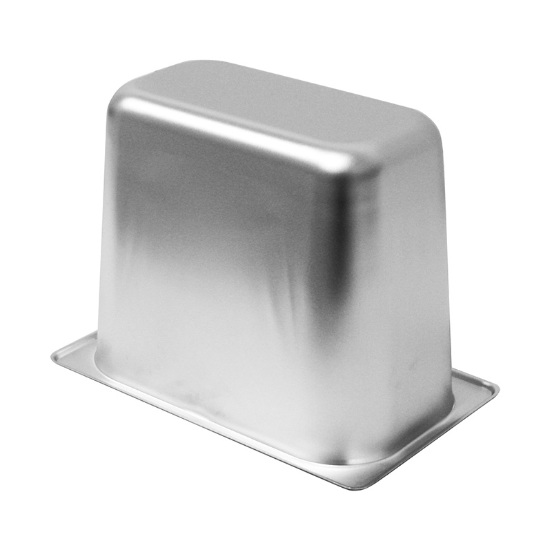 Recipiente/bandeja GN de cocina comercial de acero inoxidable