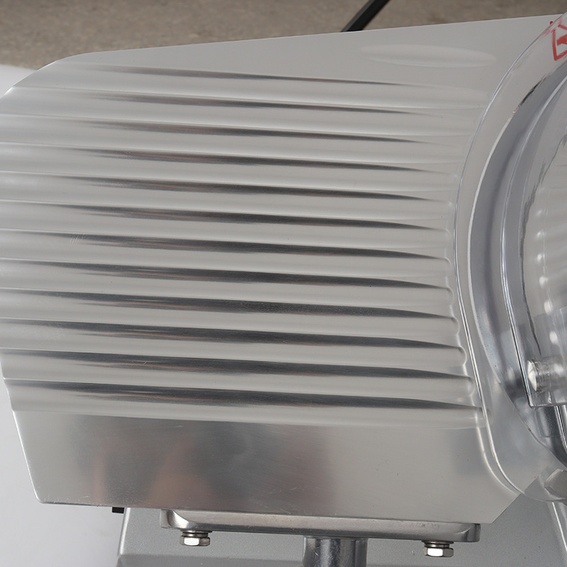 Cortadora de Carne Comercial con Cuerpo de Aleación de Aluminio Fundido y Acero Inoxidable Pintado