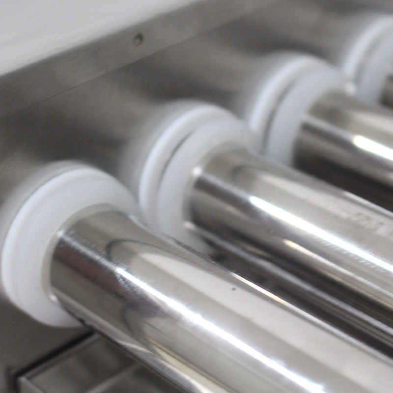 Máquina eléctrica para cocinar parrilla de salchichas de acero inoxidable