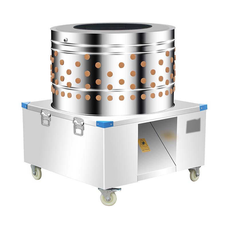 Desplumadora de pollos eléctrica de acero inoxidable para procesamiento de aves de corral