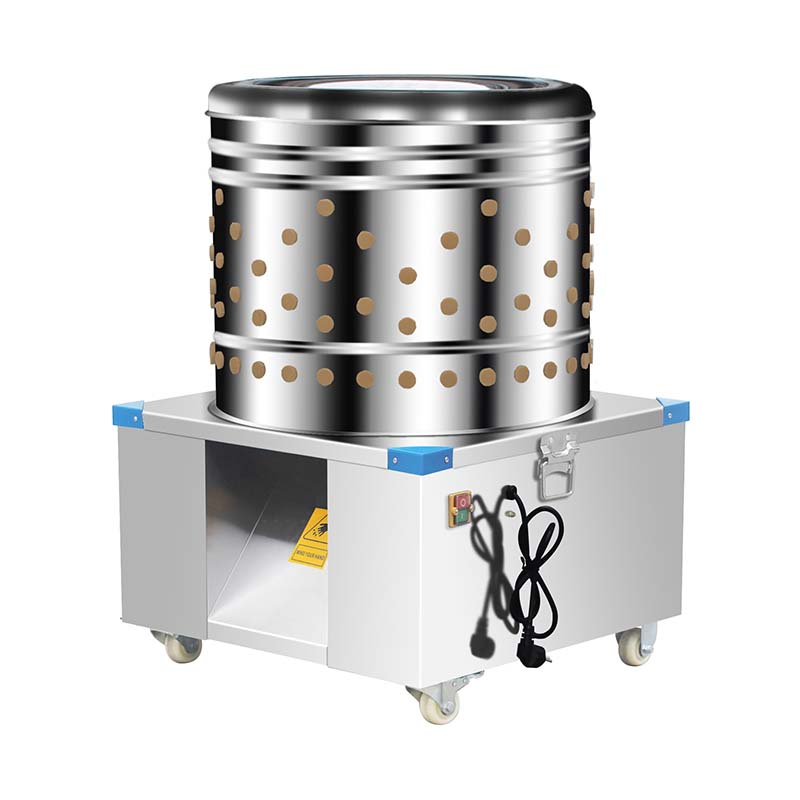 Desplumadora de pollos eléctrica de acero inoxidable para procesamiento de aves de corral