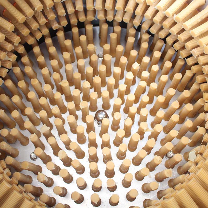 Desplumadora de pollos eléctrica de acero inoxidable para procesamiento de aves de corral