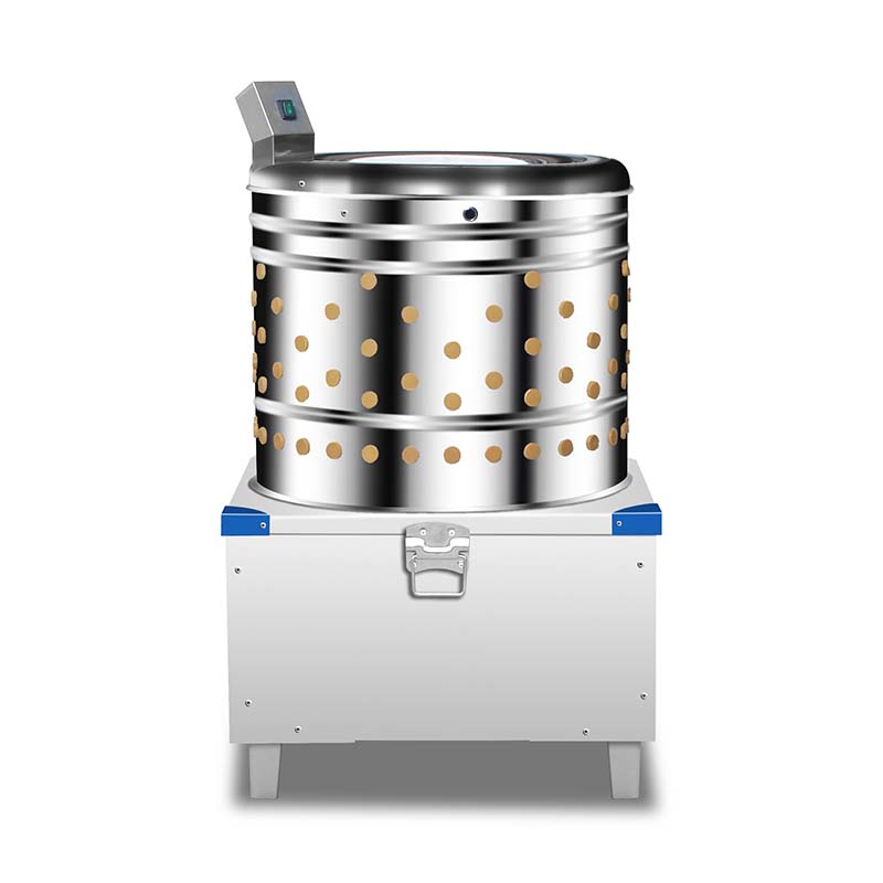 Desplumadora de pollos eléctrica de acero inoxidable para procesamiento de aves de corral