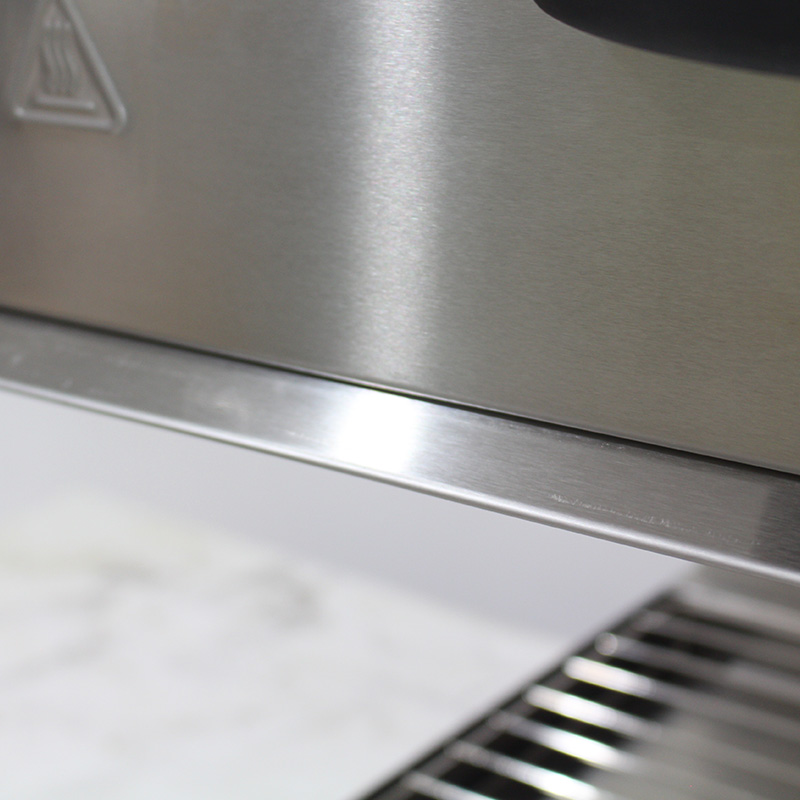 Máquina salamandra eléctrica de cocina comercial de acero inoxidable
