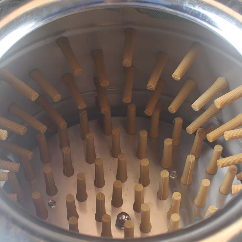 Desplumadora de pollos eléctrica de acero inoxidable para procesamiento de aves de corral