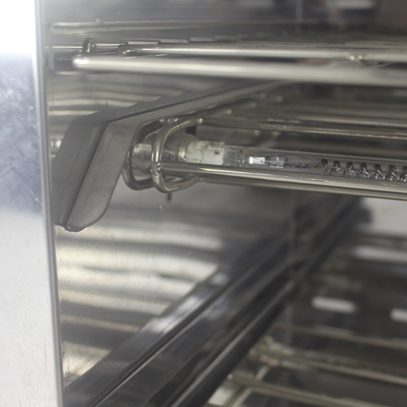 Máquina salamandra eléctrica de cocina comercial de acero inoxidable