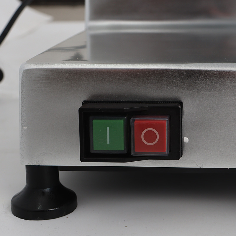 Cortadora de Carne Comercial con Estructura de Aleación de Aluminio y Magnesio y Acero Inoxidable Anodizado