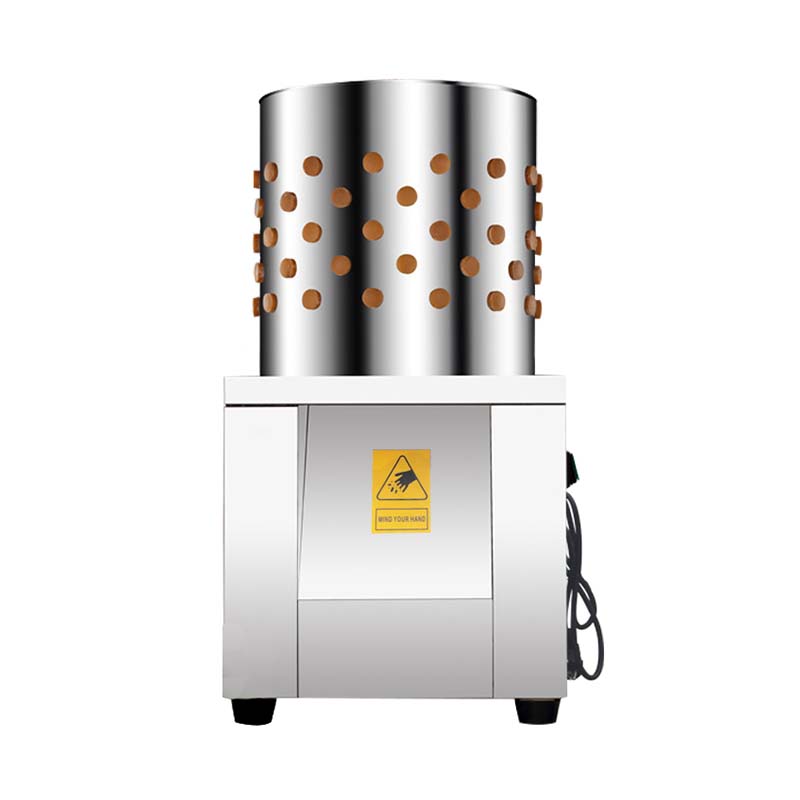 Desplumadora de pollos eléctrica de acero inoxidable para procesamiento de aves de corral