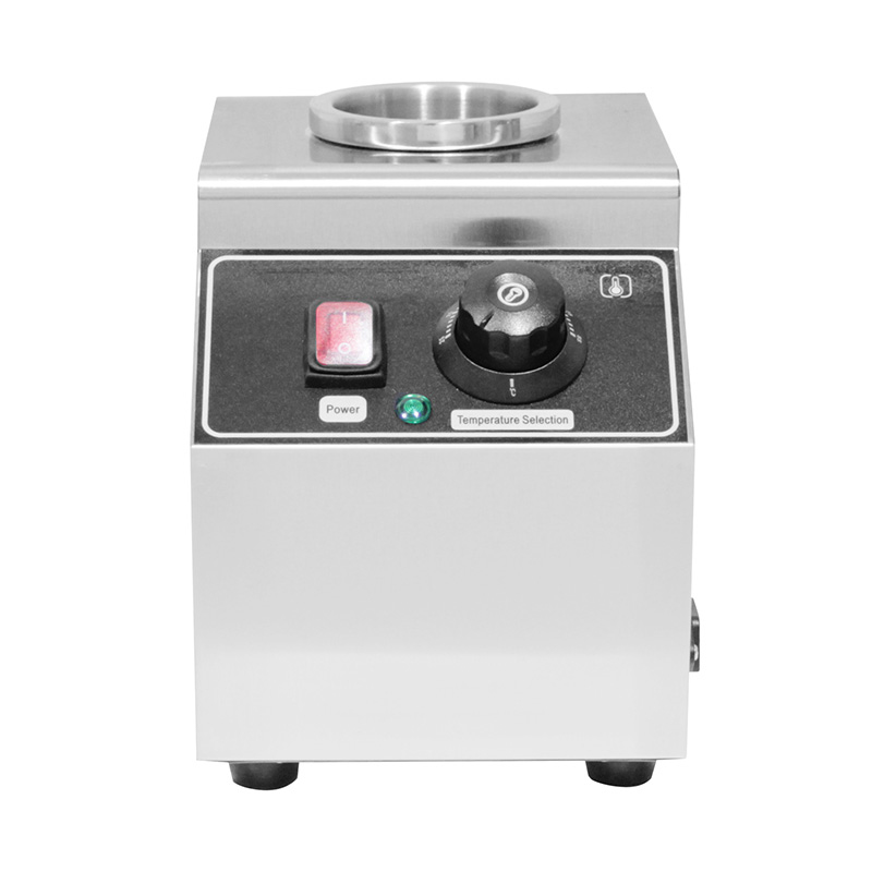 Dispensador eléctrico del calentador de botellas de salsa de queso de cocina comercial de acero inoxidable