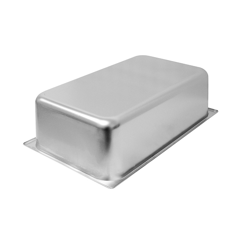 Recipiente/bandeja GN de cocina comercial de acero inoxidable