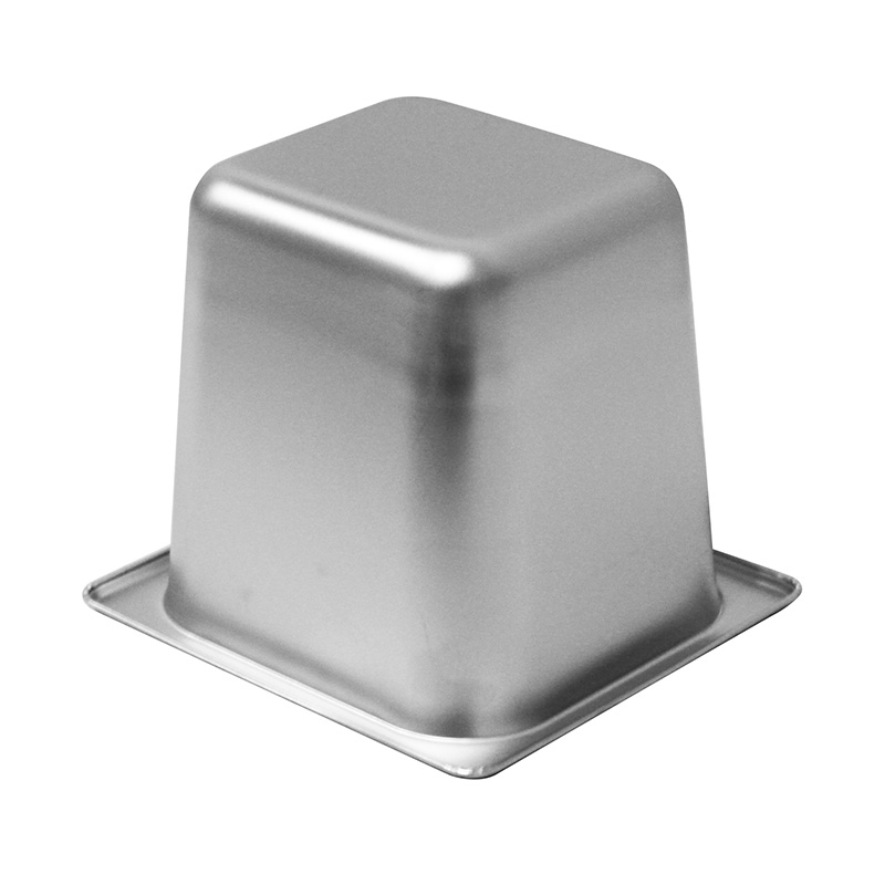 Recipiente/bandeja GN de cocina comercial de acero inoxidable