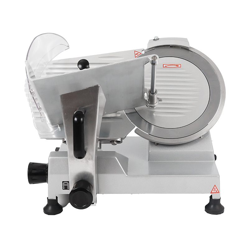Cortadora de Carne Comercial con Cuerpo de Aleación de Aluminio Fundido y Acero Inoxidable Pintado
