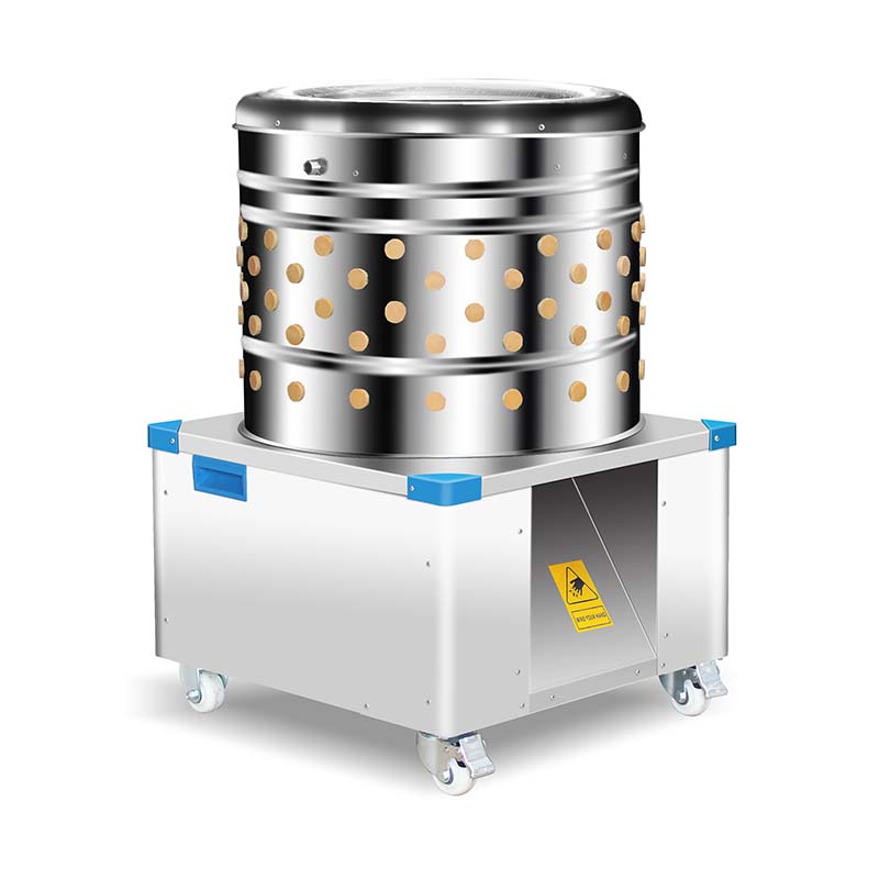 Desplumadora de pollos eléctrica de acero inoxidable para procesamiento de aves de corral