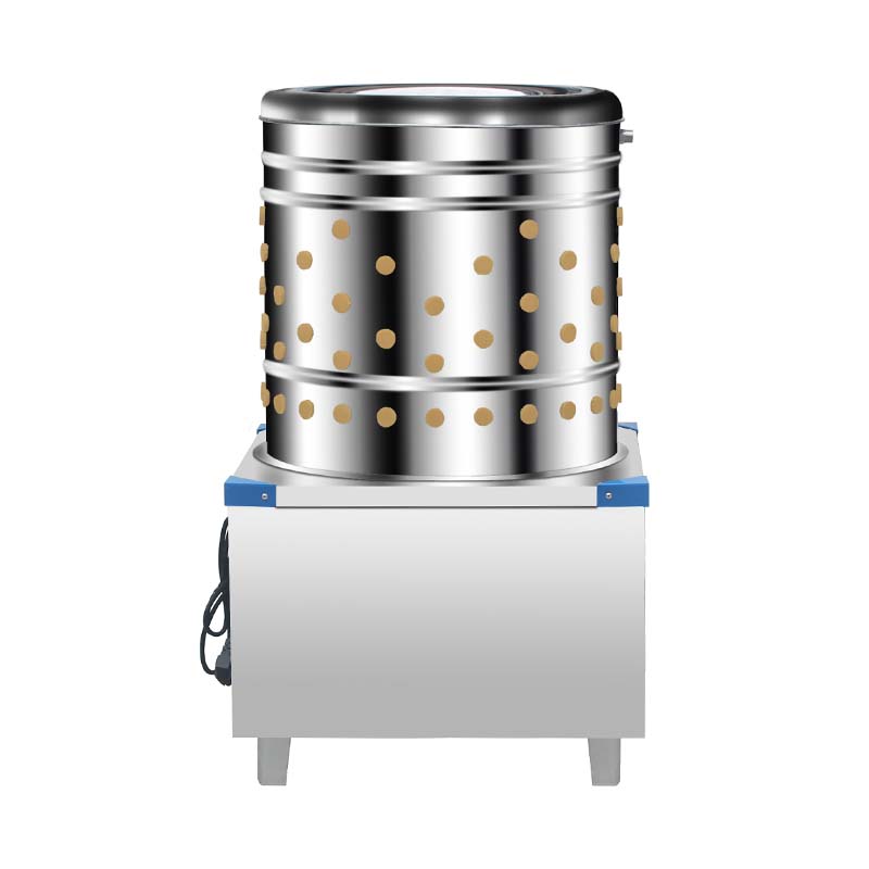 Desplumadora de pollos eléctrica de acero inoxidable para procesamiento de aves de corral