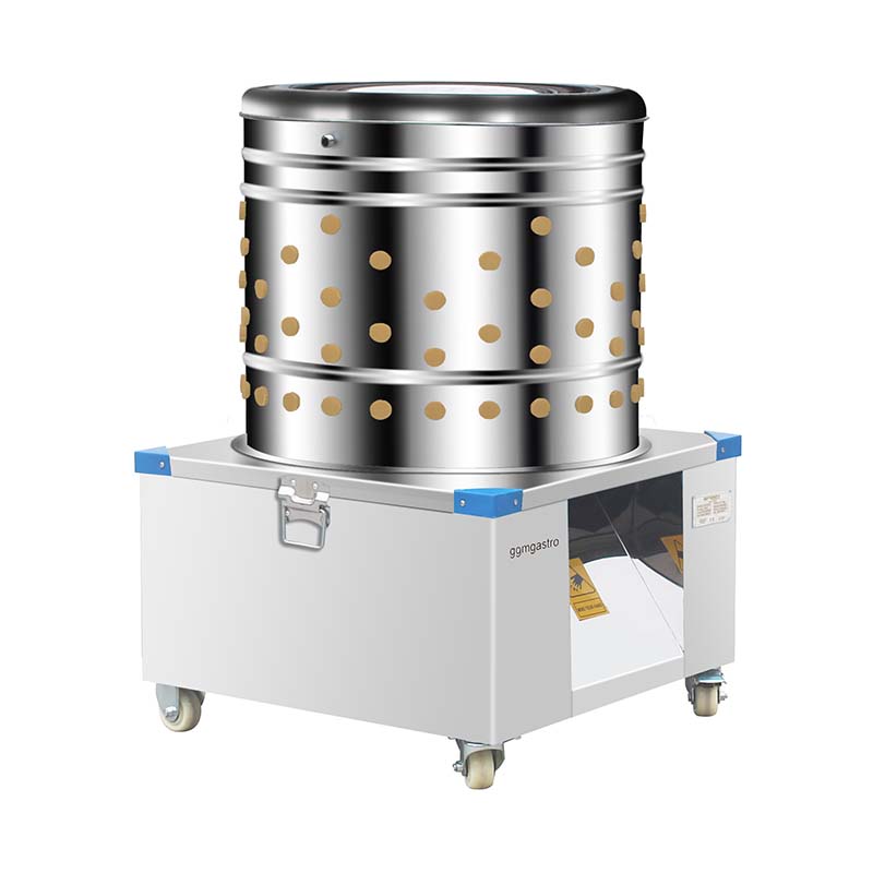 Desplumadora de pollos eléctrica de acero inoxidable para procesamiento de aves de corral