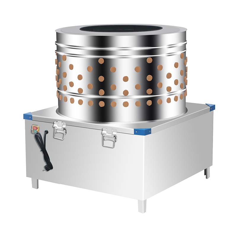 Desplumadora de pollos eléctrica de acero inoxidable para procesamiento de aves de corral