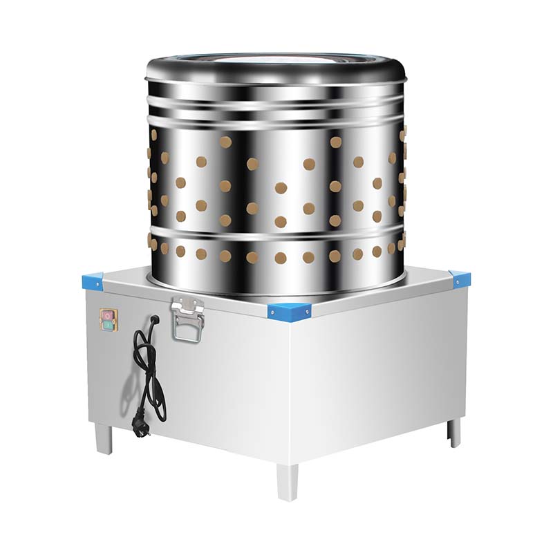 Desplumadora de pollos eléctrica de acero inoxidable para procesamiento de aves de corral