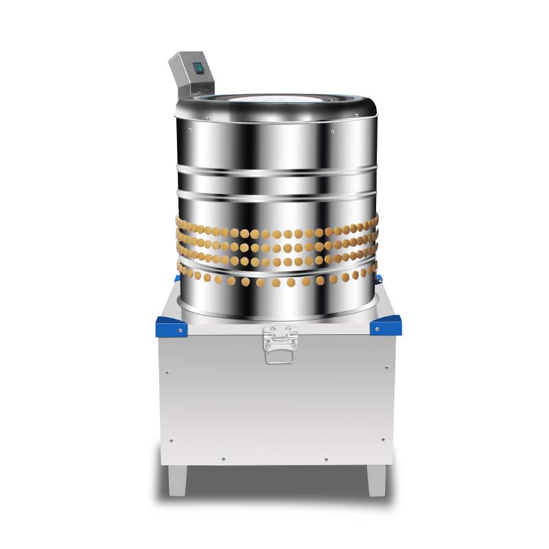 Desplumadora de pollos eléctrica de acero inoxidable para procesamiento de aves de corral