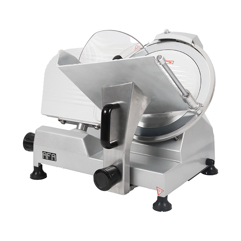 Cortadora de Carne Comercial con Cuerpo de Aleación de Aluminio Fundido y Acero Inoxidable Pintado