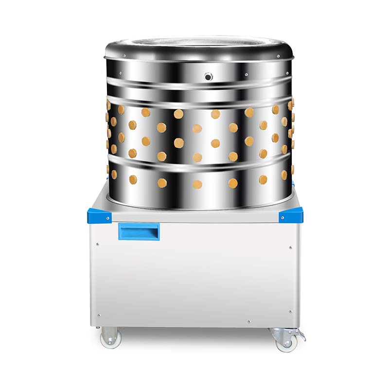 Desplumadora de pollos eléctrica de acero inoxidable para procesamiento de aves de corral