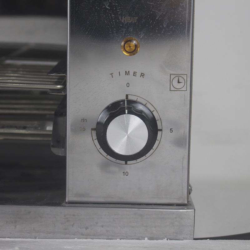 Máquina salamandra eléctrica de cocina comercial de acero inoxidable