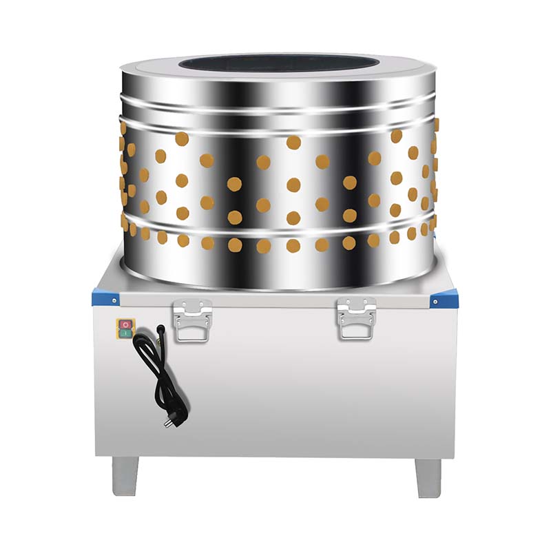 Desplumadora de pollos eléctrica de acero inoxidable para procesamiento de aves de corral