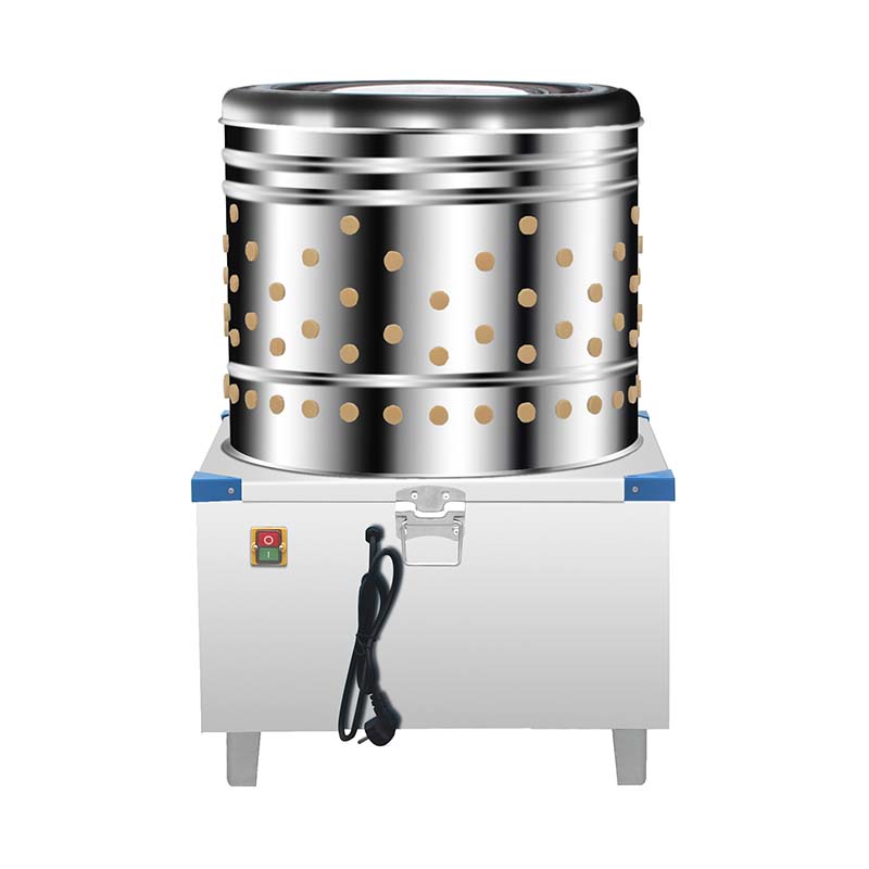 Desplumadora de pollos eléctrica de acero inoxidable para procesamiento de aves de corral